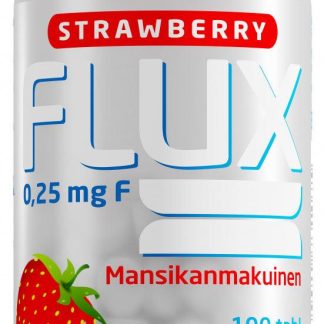 Flux Strawberry Fluoritabletti imeskelytabl