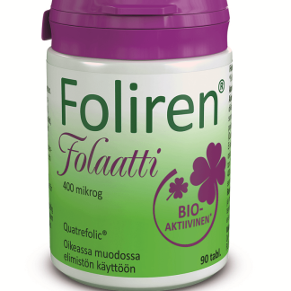 Foliren Folaatti 400 mikrog 90 tabl