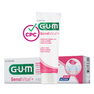 Gum Sensivital+ Hammastahna 75 ml