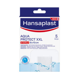 Hansaplast Aqua Protect XXL 8X10cm 5 kpl