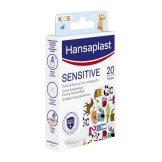 Hansaplast Sensitive Strips Kids 20 kpl