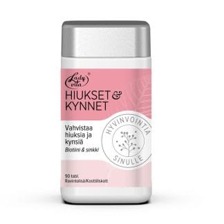 Ladyvita Hiukset & Kynnet (Biotiini, Sinkki & Kupari) 90 tabl
