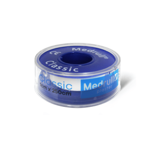 Medrull Classic Kiinnelaastari Valkoinen 1cm x 250cm 1 kpl
