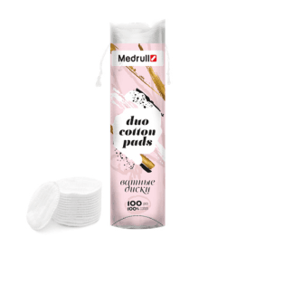 Medrull Duo Cotton Pads Vanulappu 100 kpl