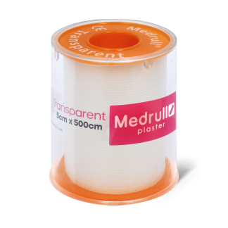 Medrull Transparent Kiinnelaastari 5cm x 500cm 1 kpl