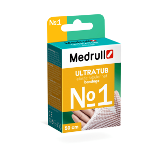 Medrull Ultratub Joustava Putkiside N1 0,9cm x 50cm 1 kpl