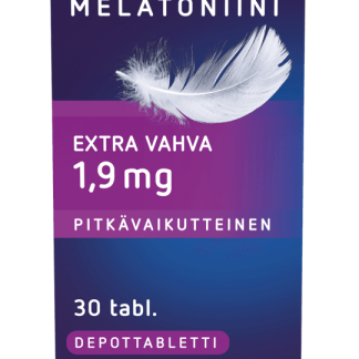 Melarest Melatoniini Pitkävaikutteinen 1,9 mg tabl