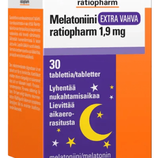 Melatoniini Extra Vahva Ratiopharm tabl