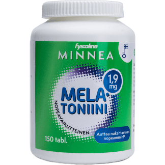 Minnea Melatoniini Nopeavaikutteinen 150 tabl