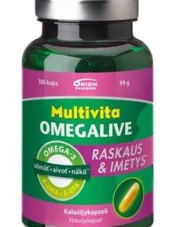 Multivita Omegalive Raskaus&Imetys 100 kaps