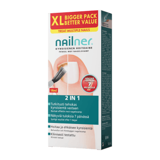 Nailner Kynsisienen Hoitoaine 2in1 XL 14 ml