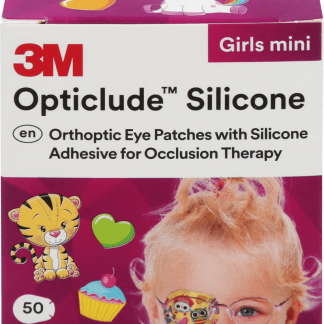 Opticlude Silicone Mini, 0-3 vuotiaille, 50 kpl lajitelma tytöille 50 kpl 50 kpl