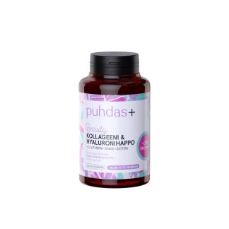 Puhdas+ Collagen & Hyaluron 120+30 Kapselia (Kampanjapakkaus) 120+30 kaps