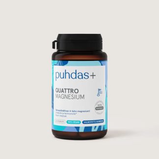 Puhdas+ Quattro Magnesium 60 kaps