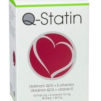 Q Statin Q10 + E-Vitamiini 60 kaps