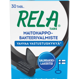 Rela Tabs Salmiakki-Lakritsi tabl
