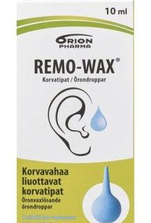 Remo-Wax Korvatipat + Pumppu 10 ml