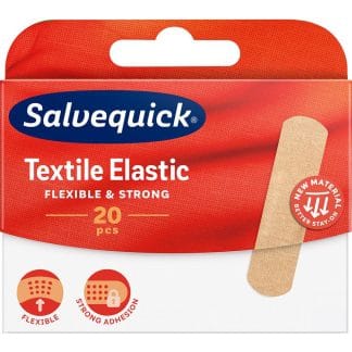 Salvequick Textil Kangaslaastari 20 kpl