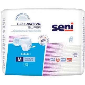 Seni Active Super Housuvaippa M 10 kpl