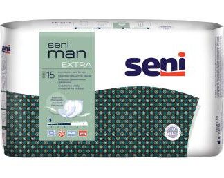 Seni Man Extra Virtsankarkailusuoja 15 kpl