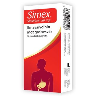 Simex 80 mg Purutabl Simeticon fol