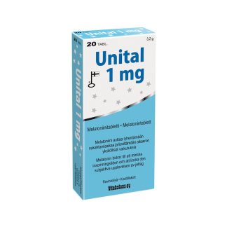 Unital 1 mg - Melatoniini tabl