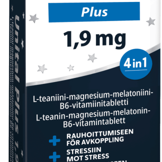Unital Plus 1,9 mg - Melatoniini 30 tabl