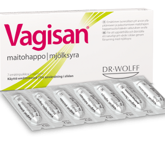 Vagisan Maitohappo Emätinpuikko 7 kpl