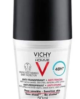 Vichy Homme Antiperspirant, Tahraamaton, Roll-On 48H 50 ml