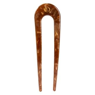 Lenoites Eco-friendly French Hair Pin Cocoa Brown 1 kpl