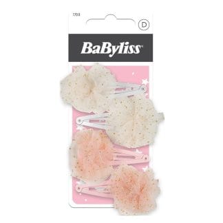 BaByliss Accessories Hair Clips for Kids 4 kpl