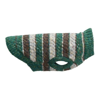 Basic Recy Stripe neule, vihreä