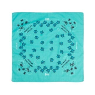 Basic Repeltec Bandana punkkihuivi, petroolinvihreä