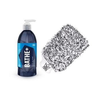 Autoshampoo GYEON Q²M Bathe+ - Pinnoittava, 500 ml + KC Premium Wash Mitt