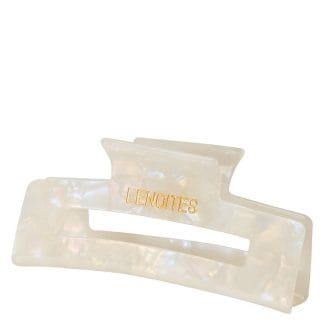 Lenoites Premium Eco-Friendly Hair Claw – Pearly White