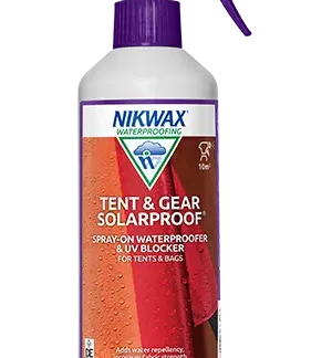 Nikwax Tent & Gear SolarProof 0,5 spray telttatarvike