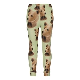 Bear -Leggingsit | Spring Green - 134/140