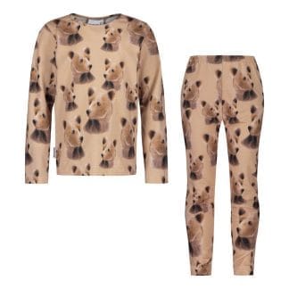 Bear -Pyjama | Hazelnut - 146/152