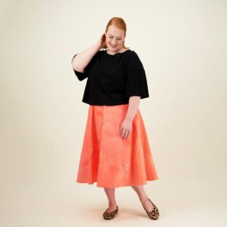 Boxy Top -Paita | Licorice - XXL