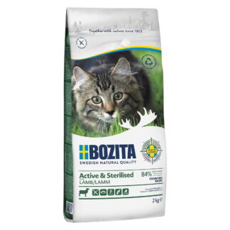 Bozita Feline Active & Sterilised Grain Free Lamb