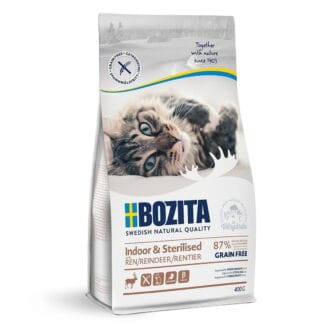 Bozita Feline Indoor & Sterilised Grain Free Reindeer