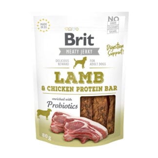 Brit Care Jerky Protein Bar lammas