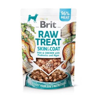 Brit Care RAW Skin&Coat kana-kala-possuherkku 40 g