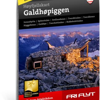 Calazo Galdhøpiggen retkeilykartta (ulkomailla)