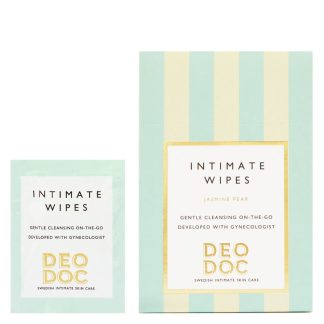 DeoDoc Intimate Wipes Jasmine Pear 10 kpl