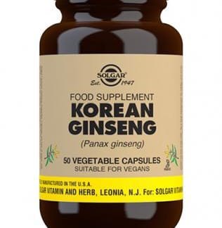 Solgar Korean Ginseng 520 mg 50 kaps 60 kaps