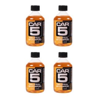 Autoshampoo CAR5 Shampoo - Neutraali, 4 x 500 ml