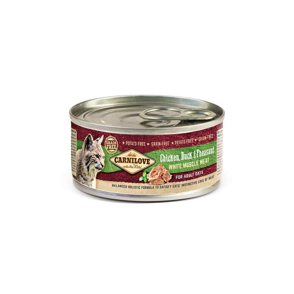 Carnilove Adult kana, ankka & fasaani 100g
