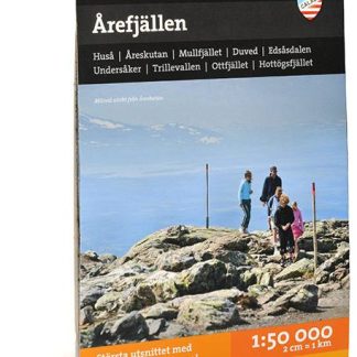 Calazo Årefjällen Fjällkarta Tyvek retkeilykartta