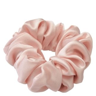 Lenoites Mulberry Silk Scrunchie Pearl Pink